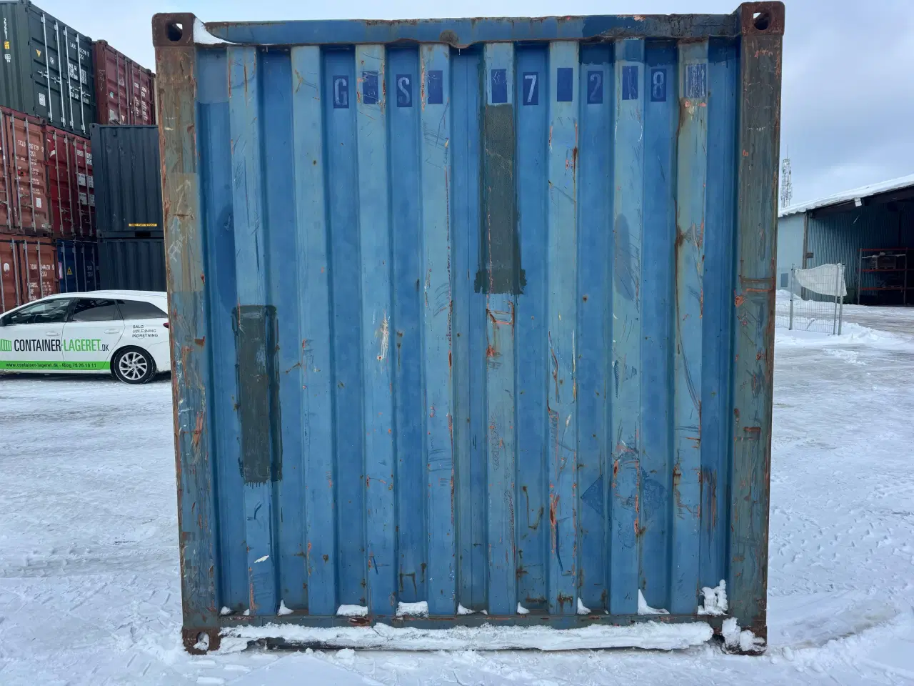 Billede 4 - Brugt 20 fods Isoleret Container- ID:GESU-374208-1