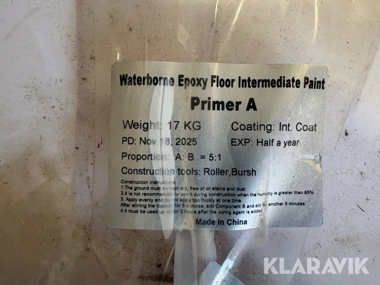 Billede 6 - Epoxy maling 400 kvadratmeter 3-lags