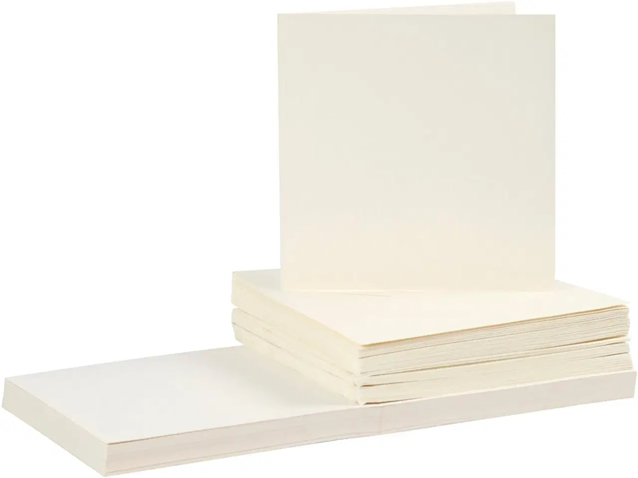 Billede 1 - Kraftige kort og kuverter 15x15 cm - 50 sæt