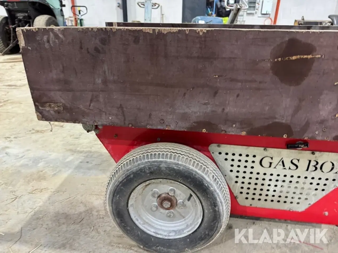 Billede 9 - Kirkegårdsvogn 2m Group Gas box