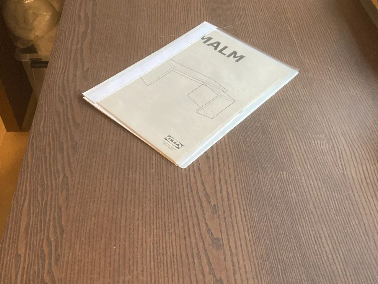 Billede 3 - Skrivebord brunt MALM fra Ikea