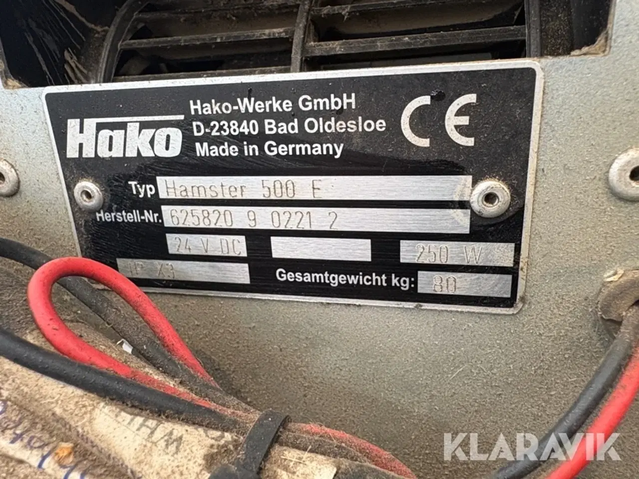 Billede 6 - Fejesugemaskine Hako Hamster 500