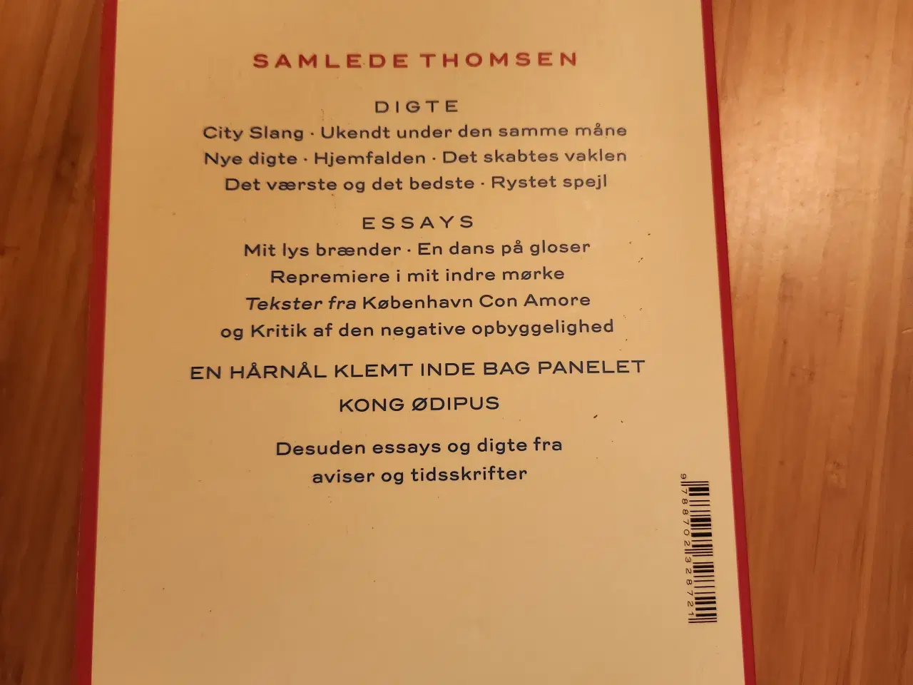 Billede 2 - Samlede Thomsen - Søren Ulrik Thomsen