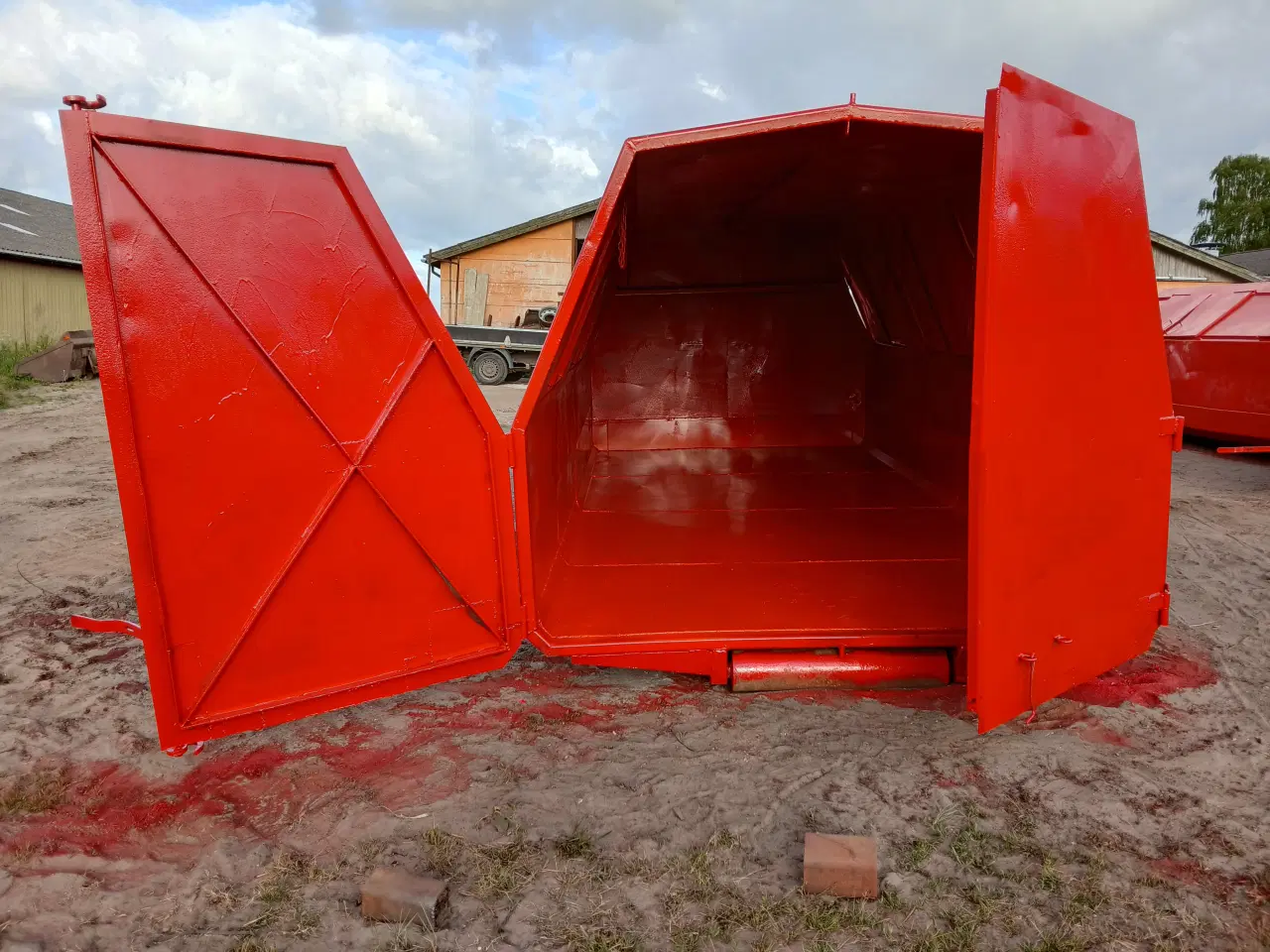 Billede 2 - Lukket affaldscontainer m/krog