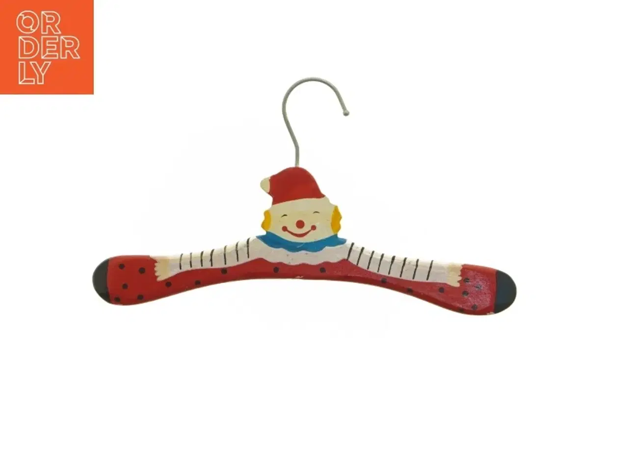 Billede 1 - Børnebøjle med klovnedekoration (29,5 x 16 cm)