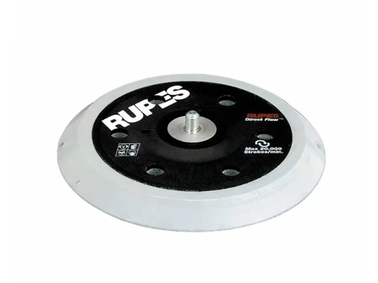 Billede 1 - Ø:150 mm pad velcro slim 6+15/16" hard
