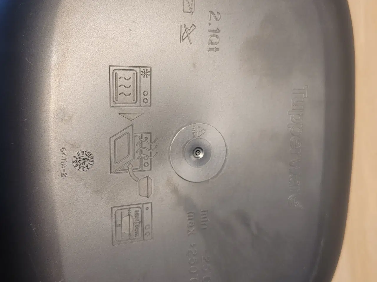 Billede 4 - Tupperware stegeso/ ildfast fad med låg