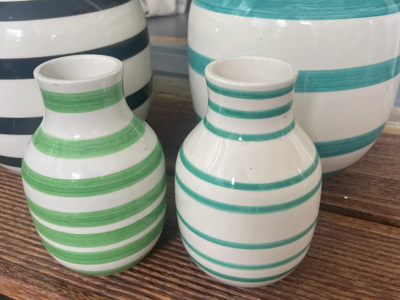Billede 2 - Kahler stribet vase