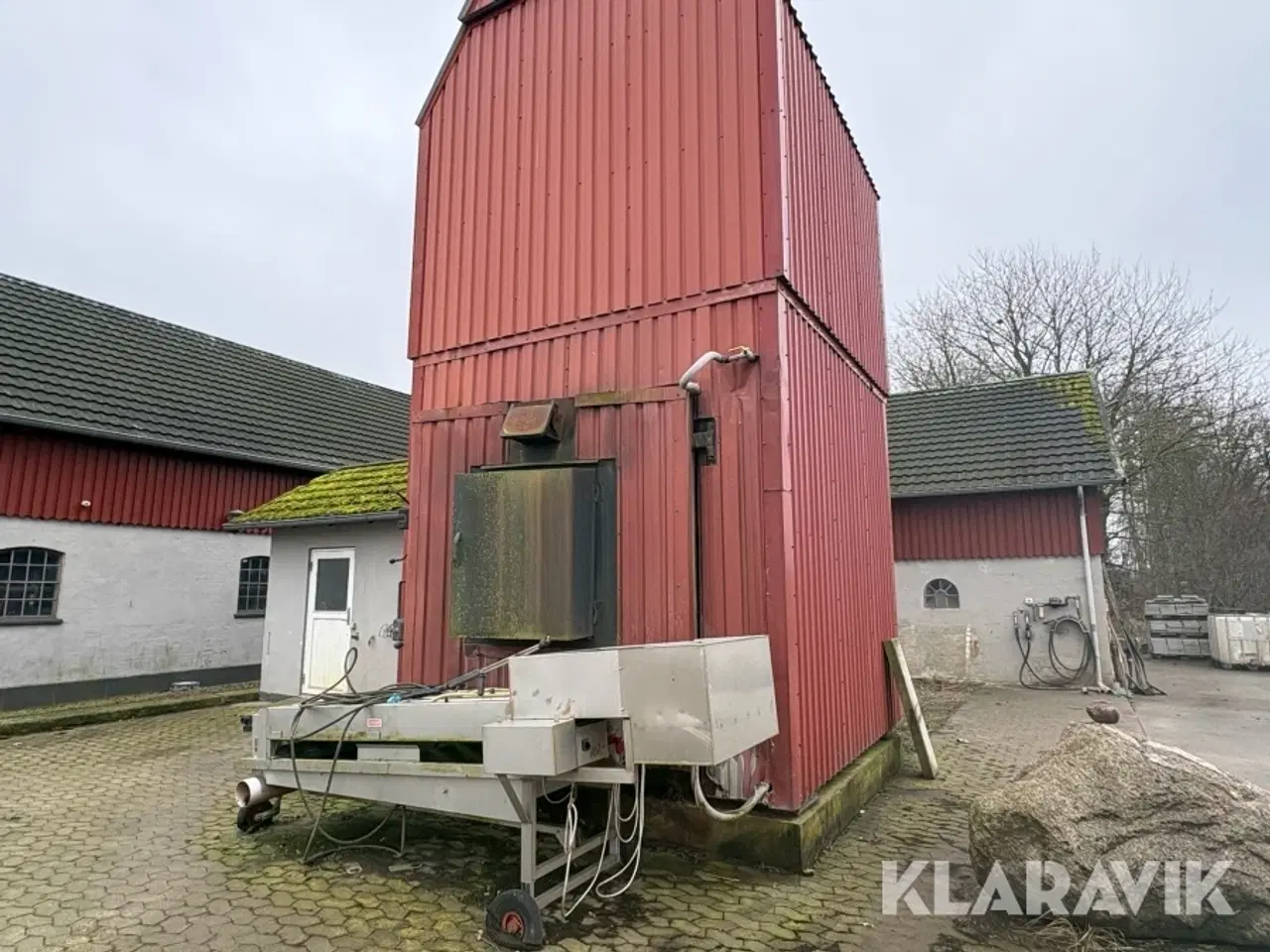 Billede 10 - Halmfyr med 2 skorstene