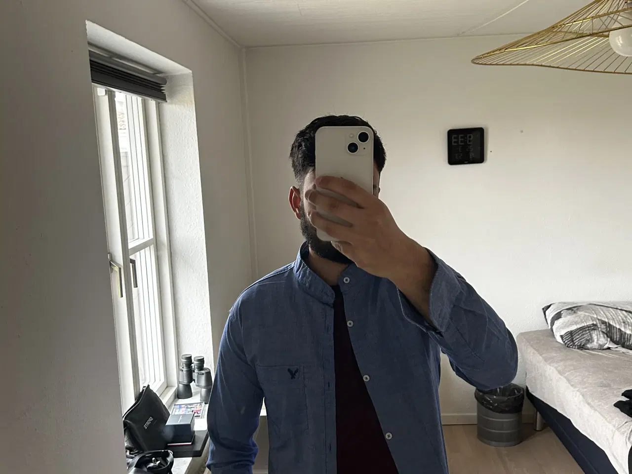 Billede 5 - Blå Skjorte, XL