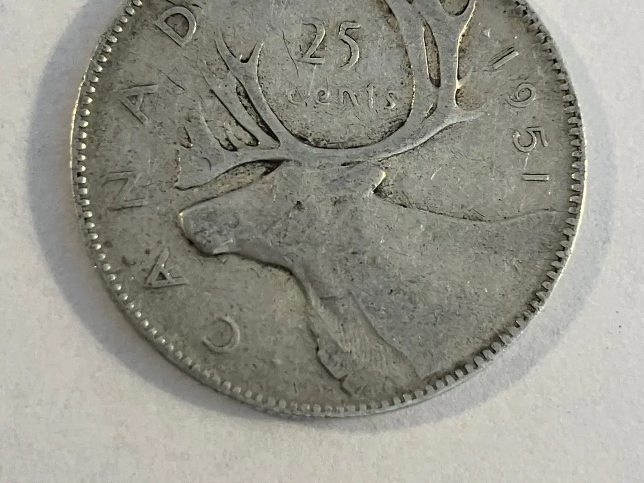 Billede 1 - 25 Cents Canada 1951