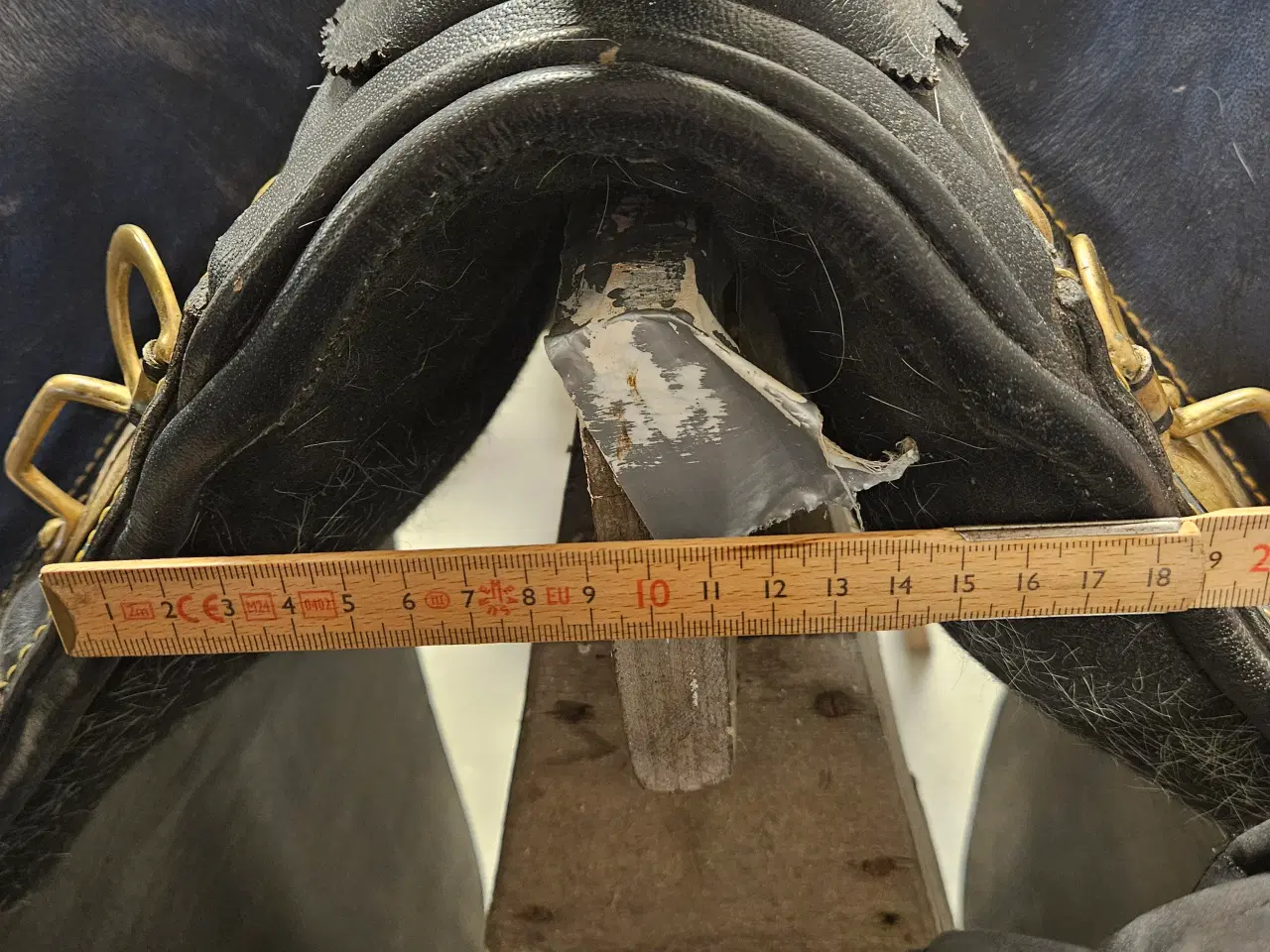 Billede 7 - Flot læder sadle 