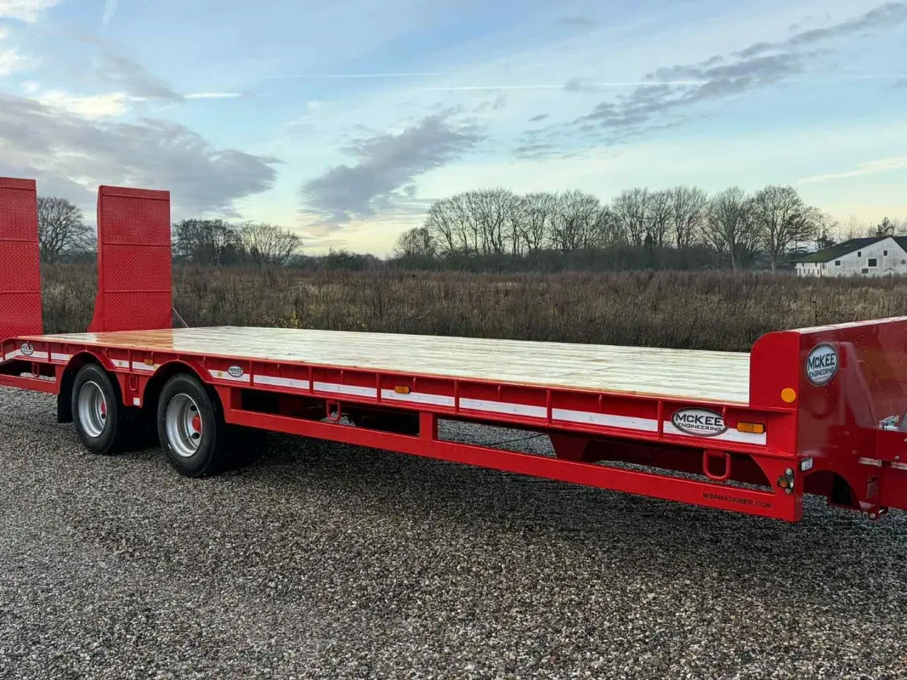 Billede 1 - McKee 21T LL Maskintransportvogn