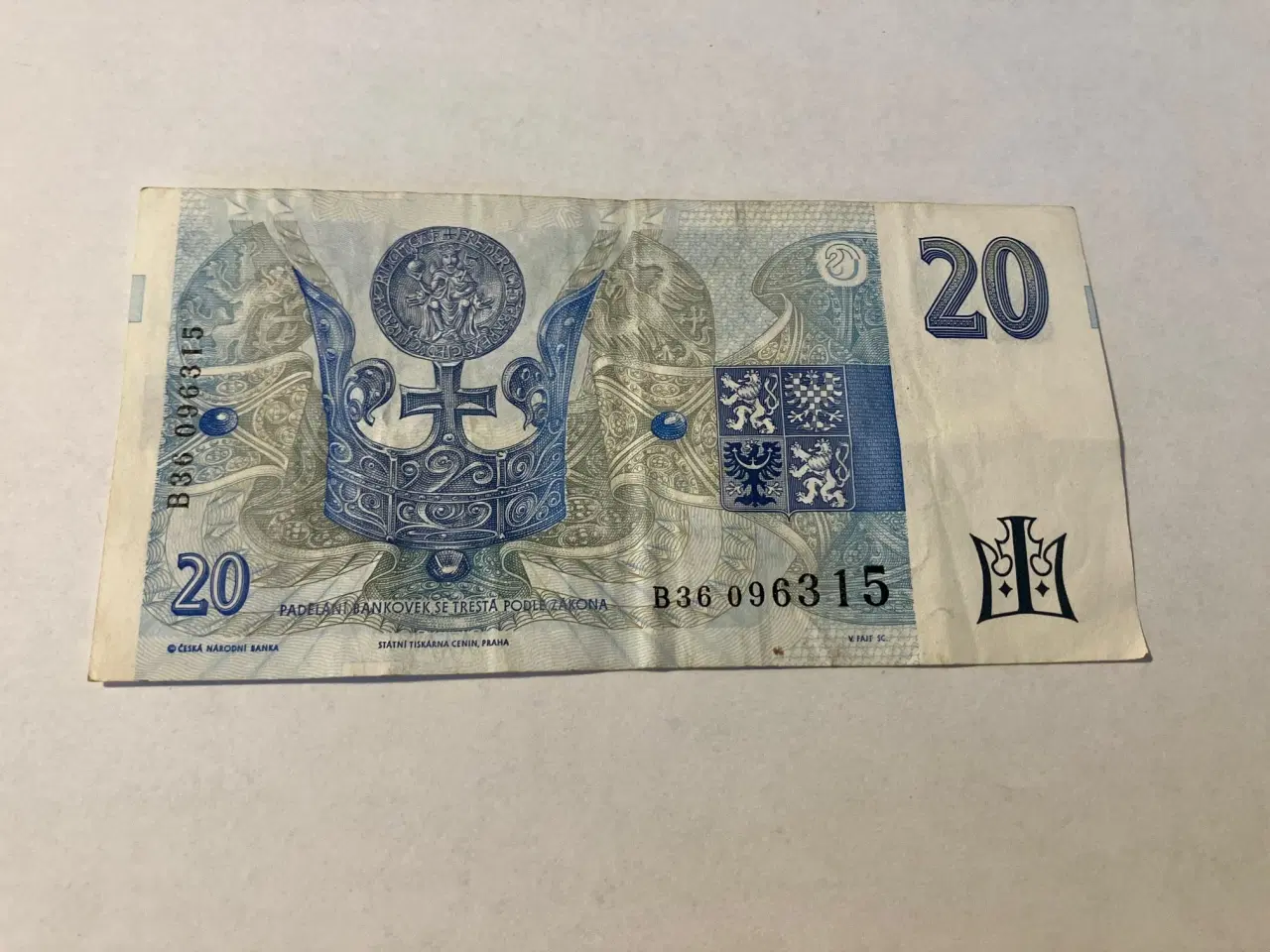 Billede 2 - 20 Korun Czech Republic 1994