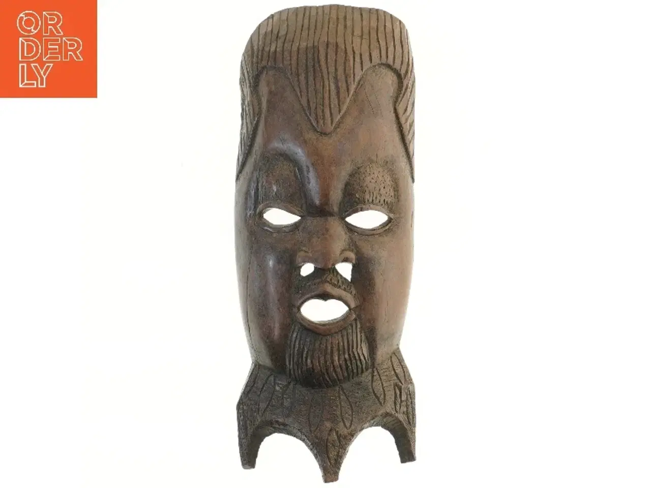 Billede 1 - Dekorativ træmaske (str. 50x19 cm)