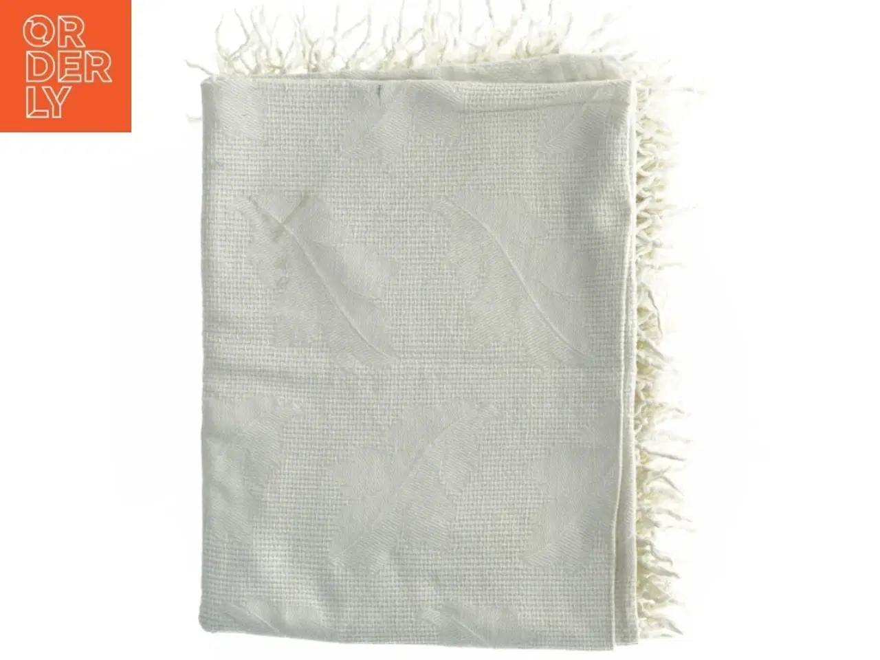 Billede 1 - Dug med frynser (str. 185 x 270 cm)