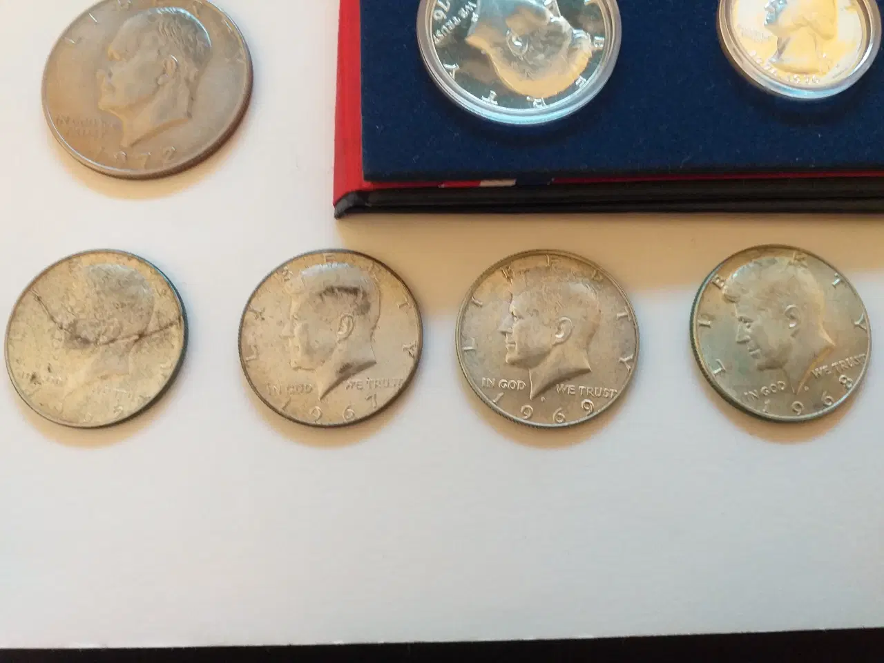 Billede 3 - USA 1776-1976 Erindrings møntsæt i Proof sølv mm.