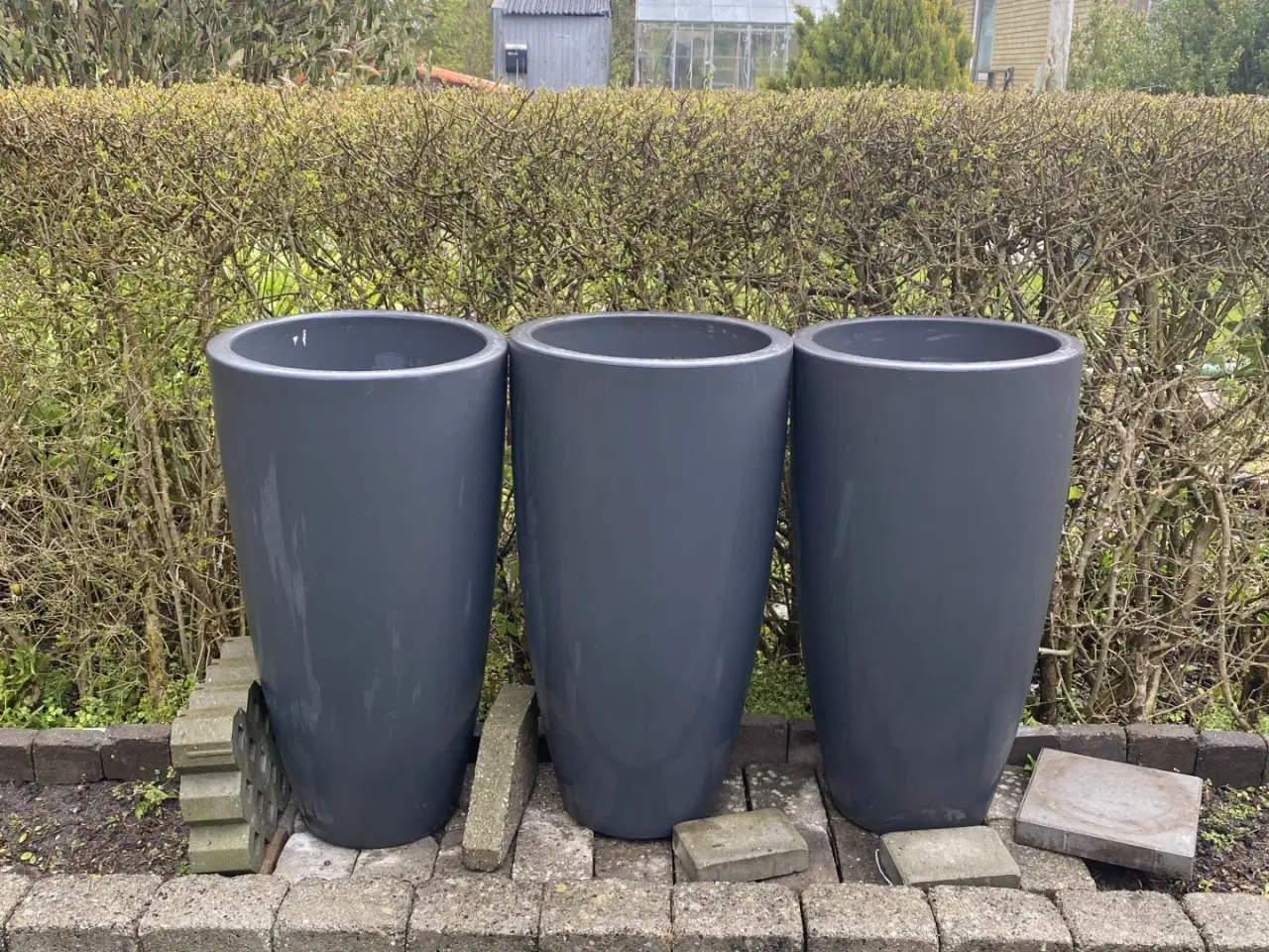 Billede 7 - Elho Pure Soft Round Plantekrukke 90 cm Antracit