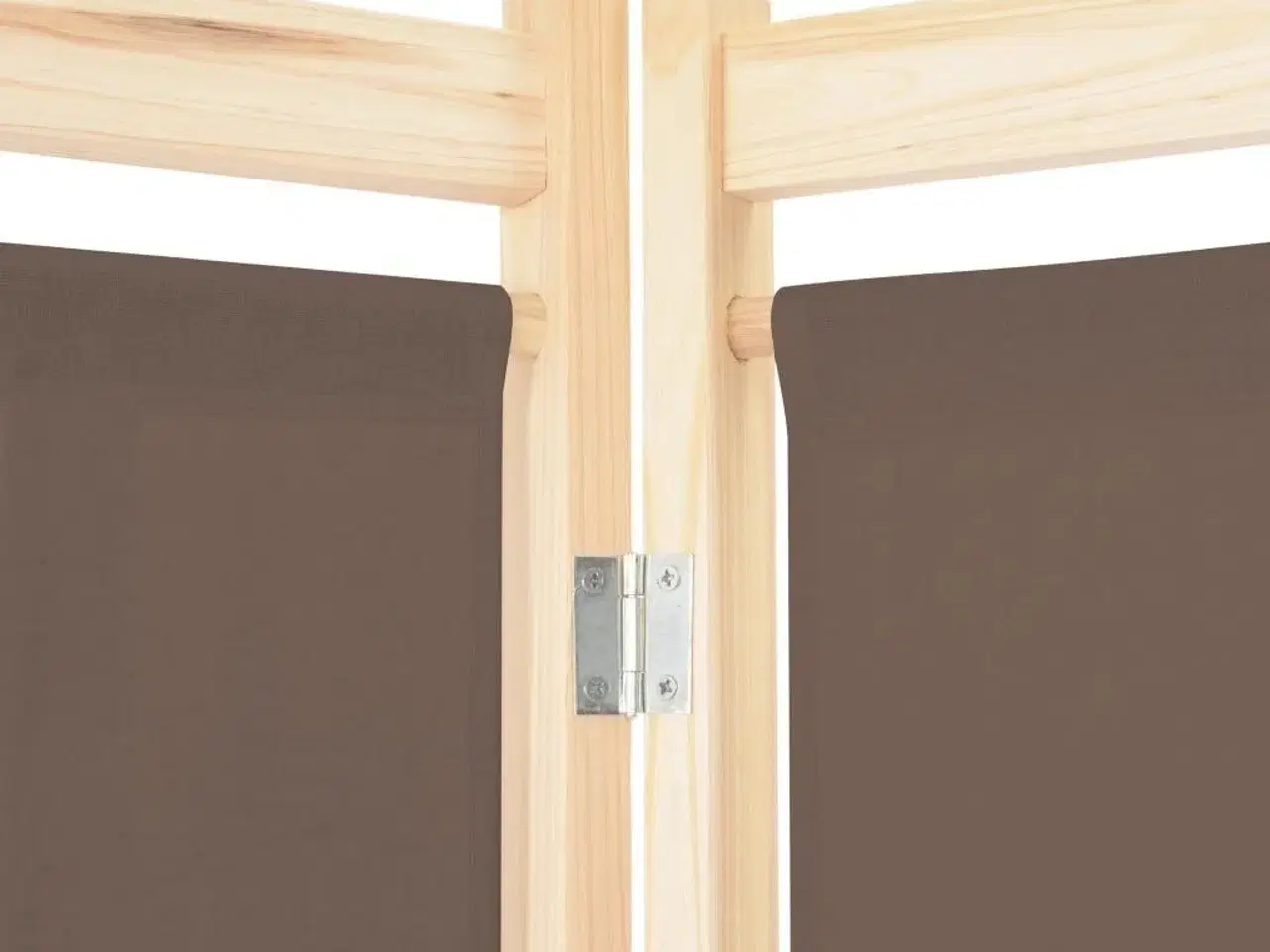 Billede 5 - 5-panels rumdeler 200 x 170 x 4 cm stof brun