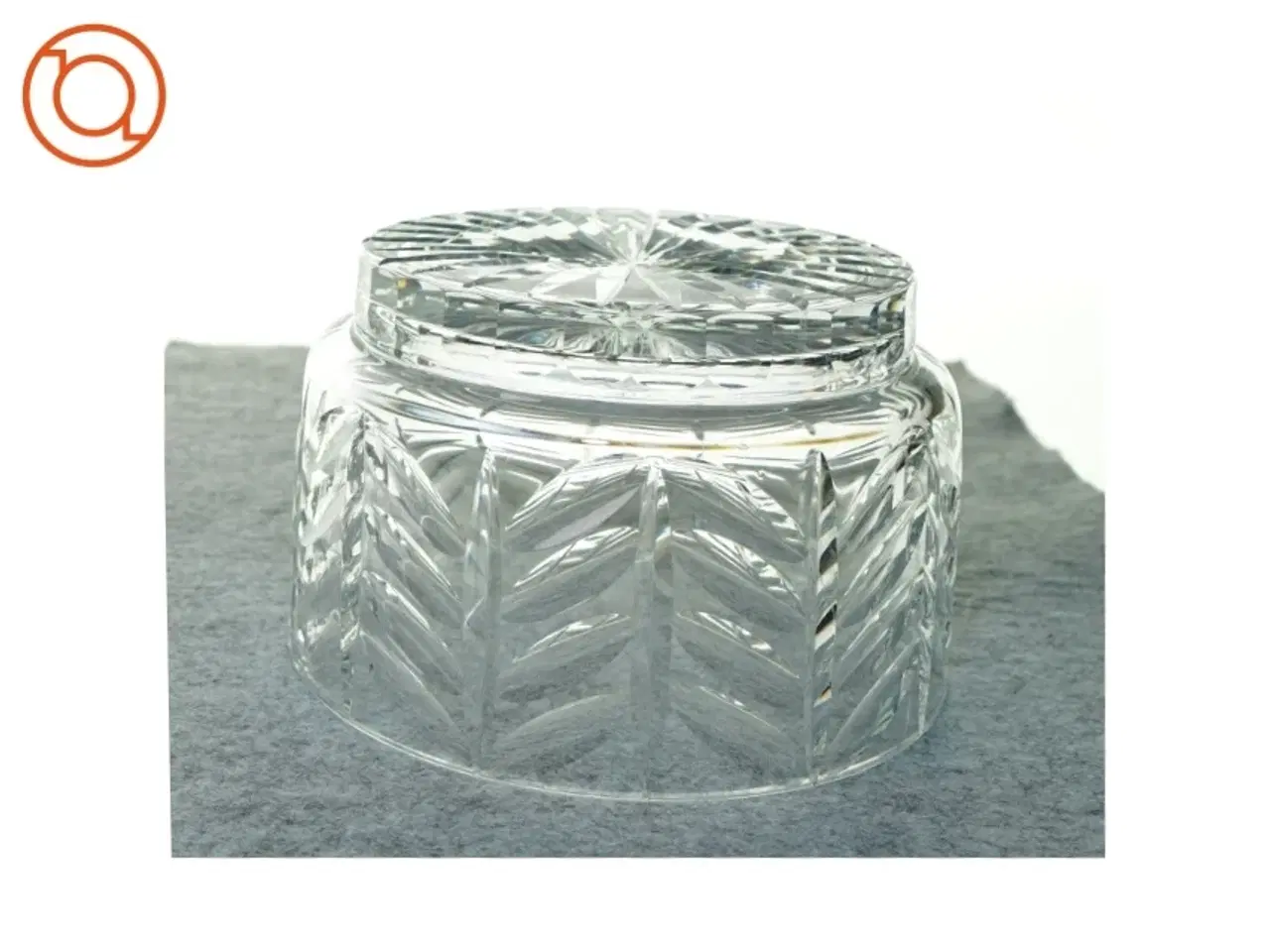 Billede 2 - Skål i glas (str. 21 x 13 cm)