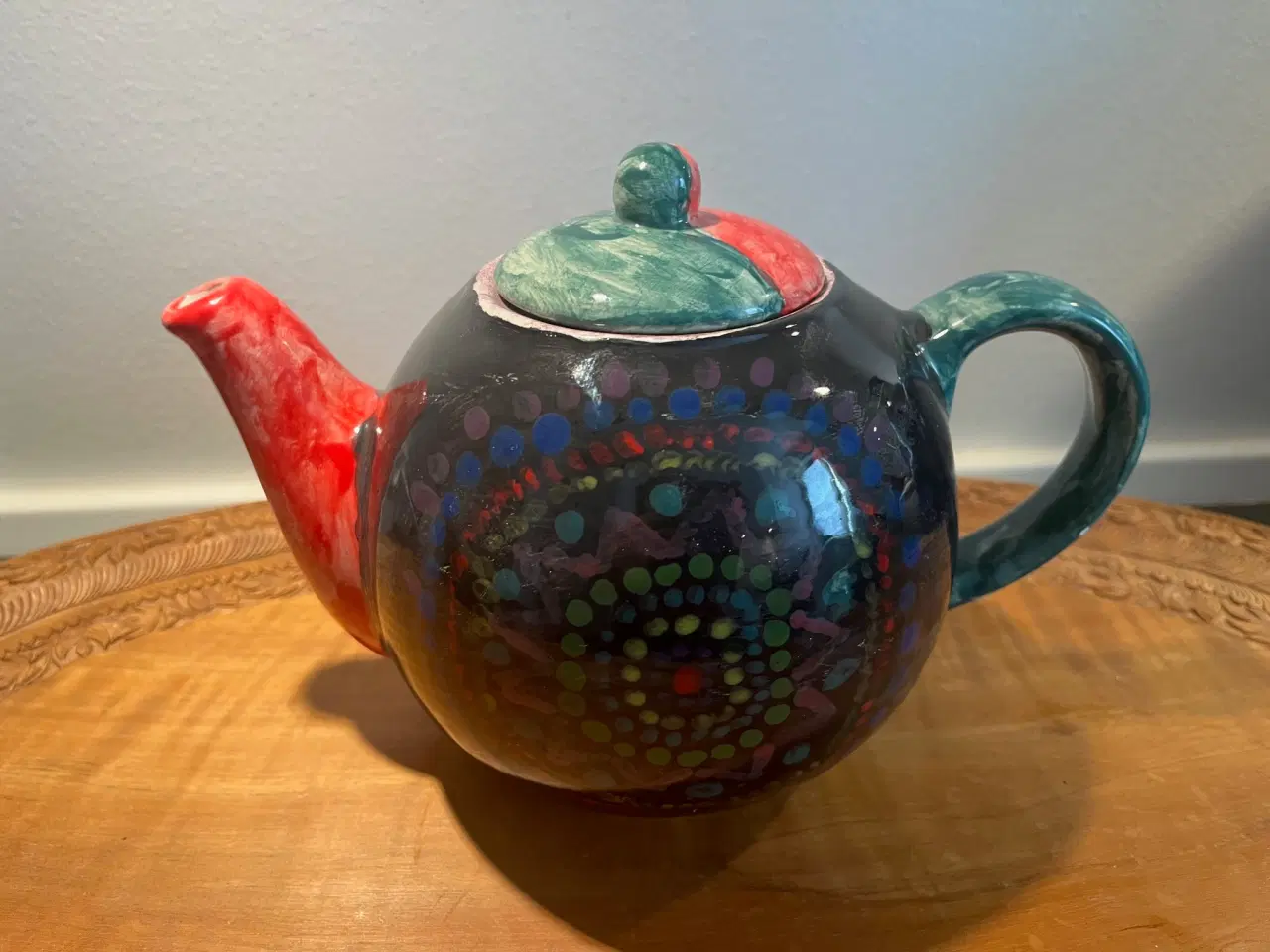 Billede 2 - Unik håndlavet tekande – Signeret ASK