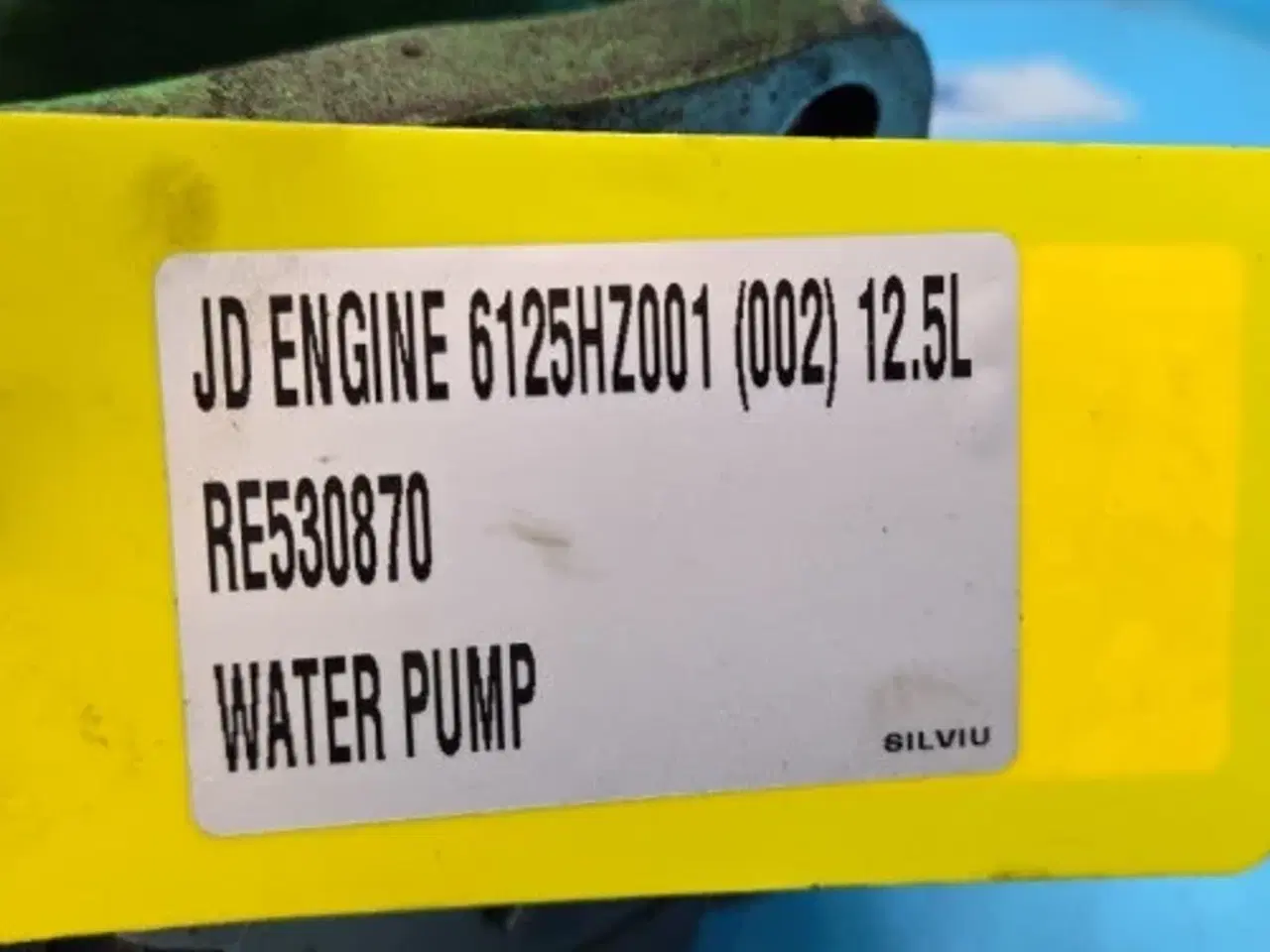 Billede 2 - John Deere 6125HZ001 Vandpumpe RE530870