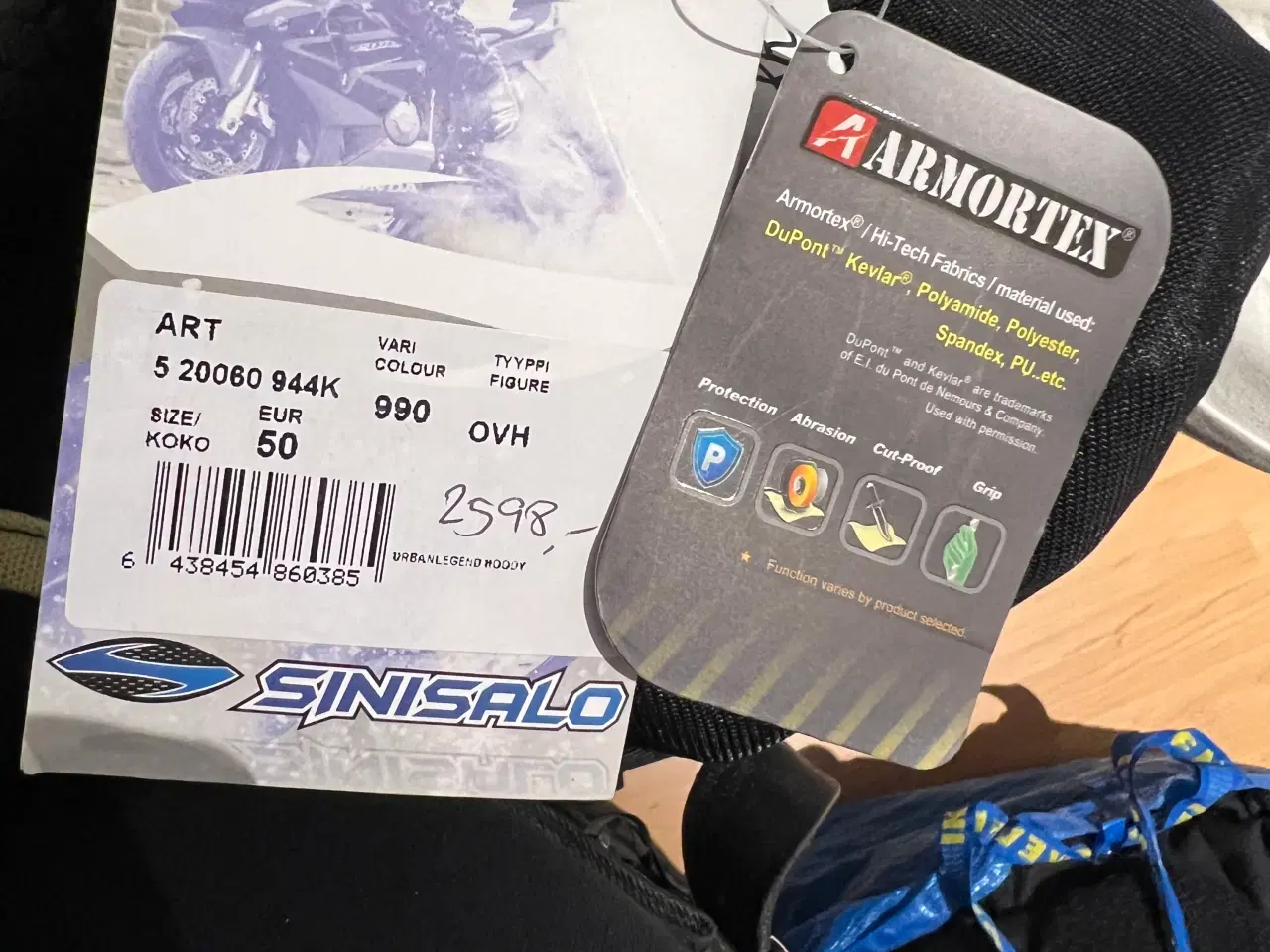 Billede 2 - Ny mc hoodie i sort 