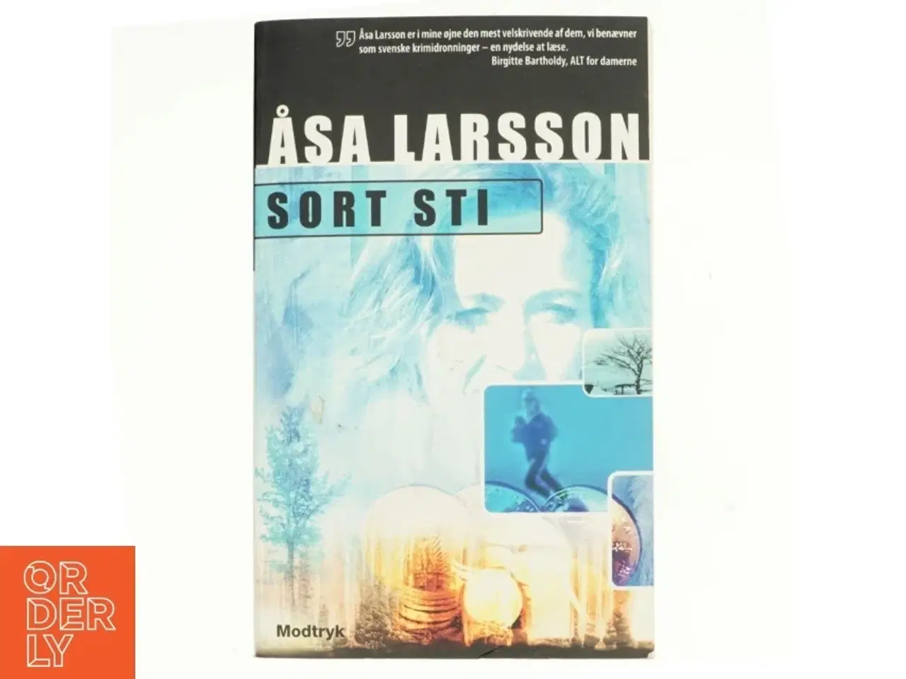 Billede 1 - Sort sti af Åsa Larsson (Bog)