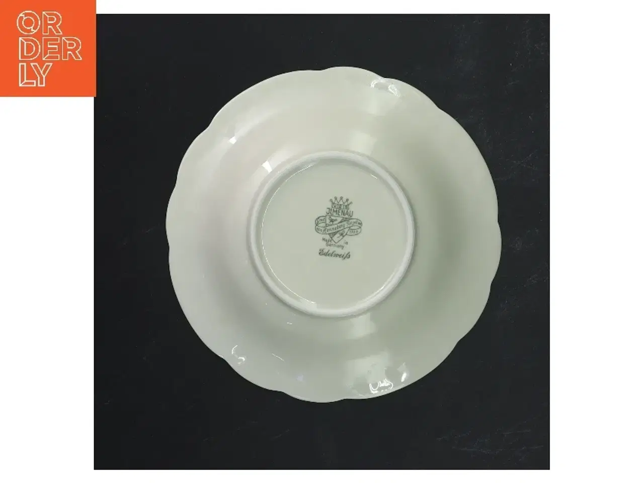 Billede 3 - Porcelænsskål med guldkanter fra Edelweiß (str. Ø 15,5 cm)