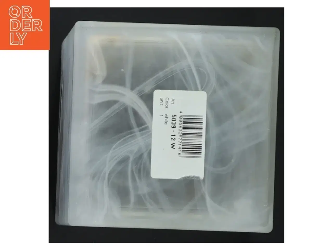 Billede 3 - Kvadratisk glasvase, til lys eller plante fra Sandra Rich Sweden (str. 12 x 12 cm)