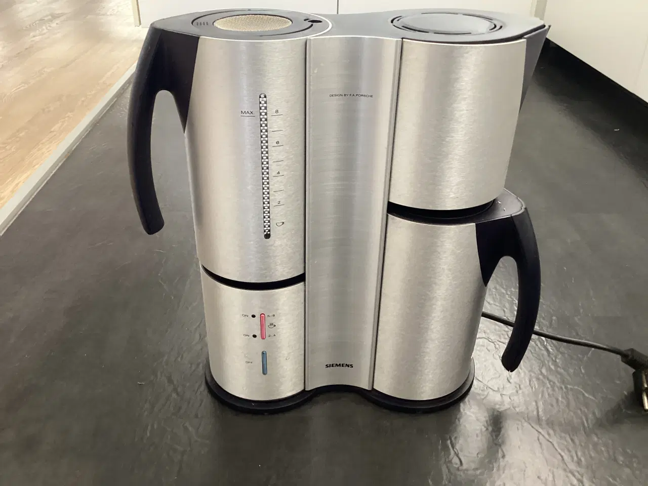 Billede 2 - Velfungerende Siemens Porsche kaffemaskine