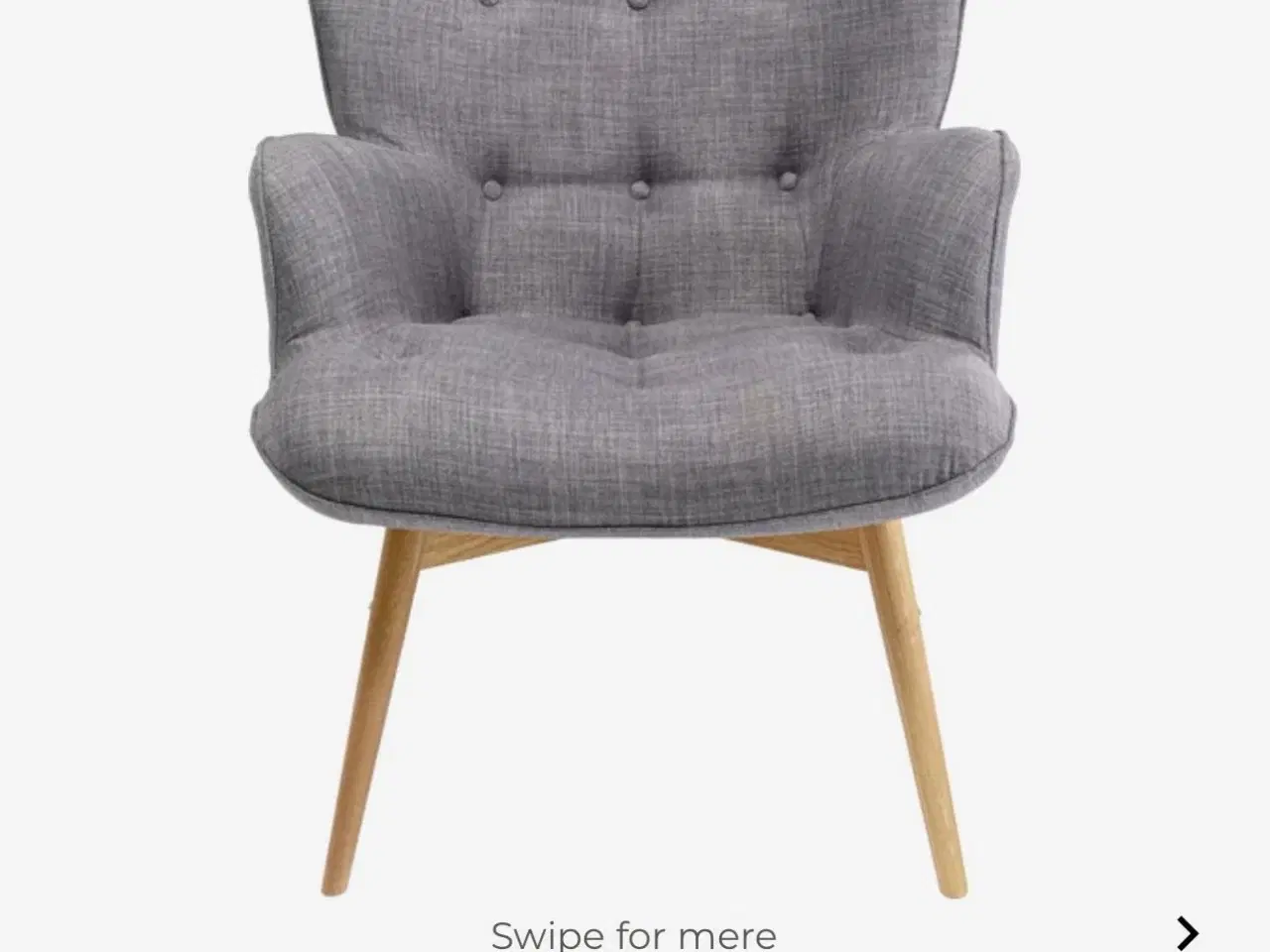 Billede 6 - Kare Design Vicky grå lænestol 