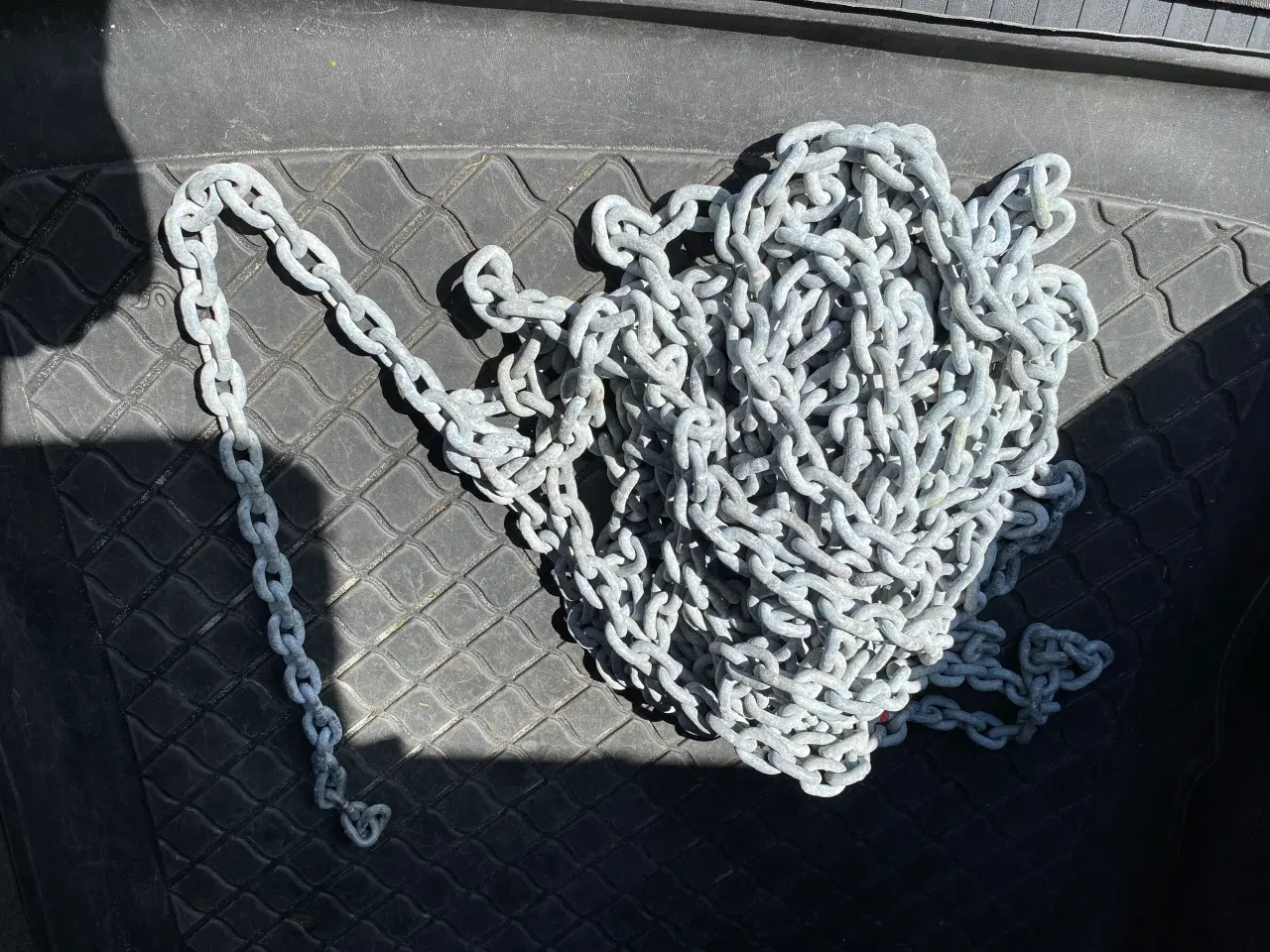 Billede 3 - Ankerkæde 21 m  galv. led 40x28x8mm