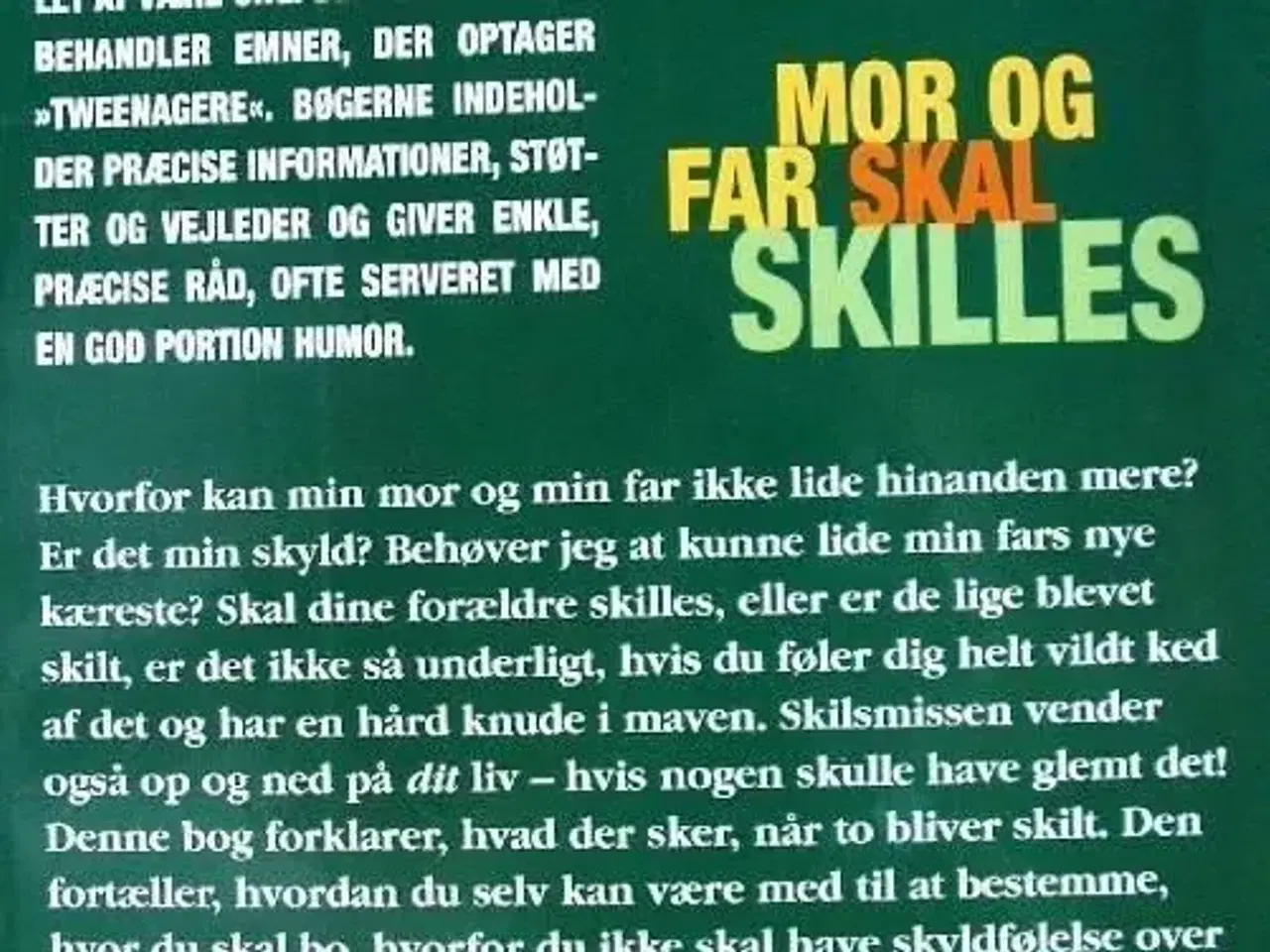 Billede 2 - Det'okay Mor og far skal skilles