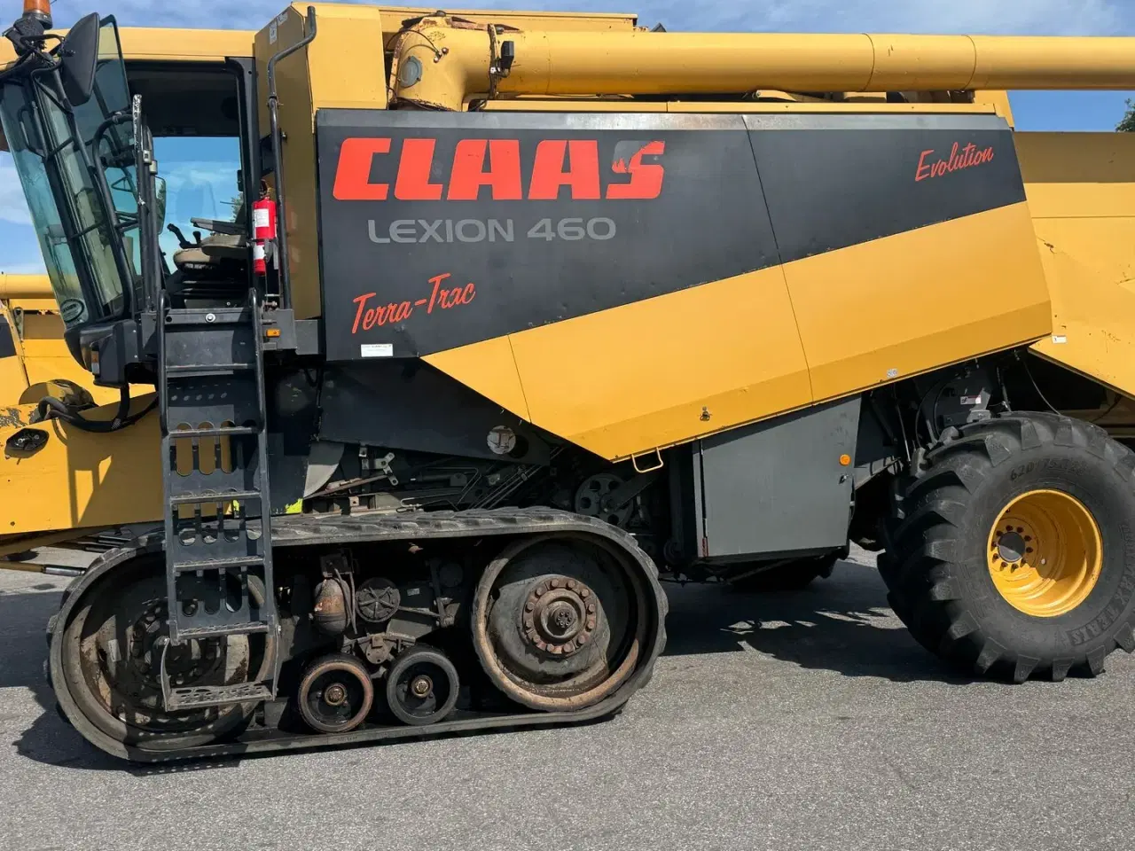 Billede 3 - CLAAS Lexion 460 EVOLUTION MED BÆLTER, 4WD OG V900 SKÆREBORD!