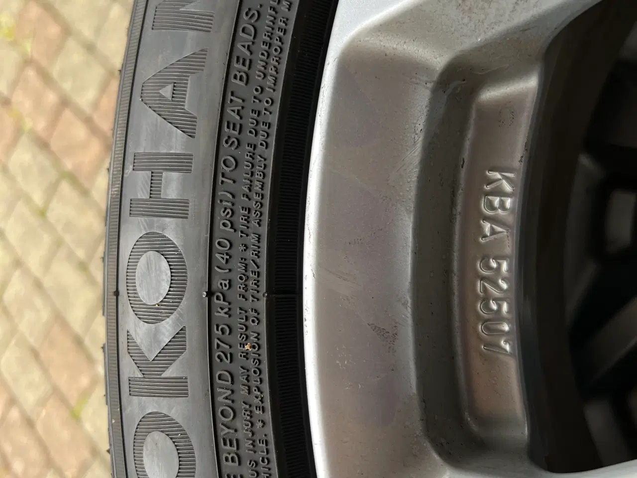 Billede 6 - Vinter med alu fælger