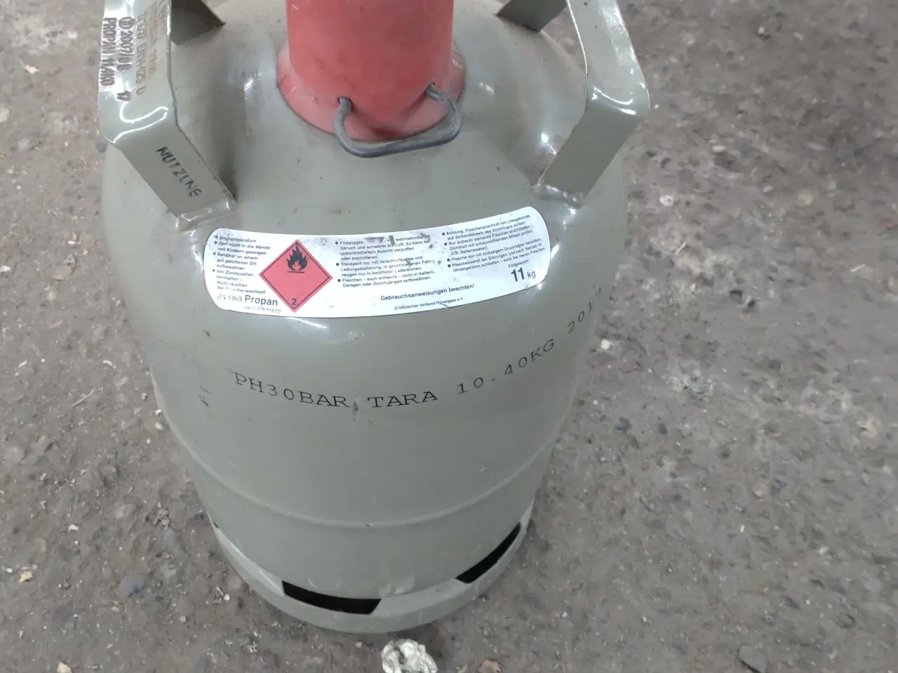 Billede 1 - Tysk ombytnings Gasflaske