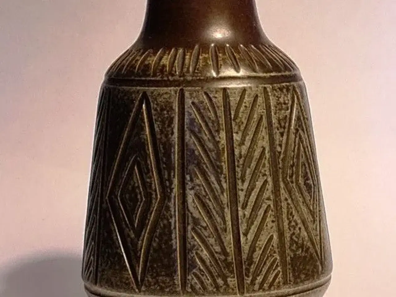 Billede 1 - Bornholmsk keramik vase