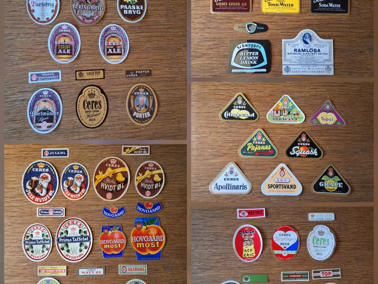 Billede 1 - 39 Etiketter fra CERES BRYGGERIER. 