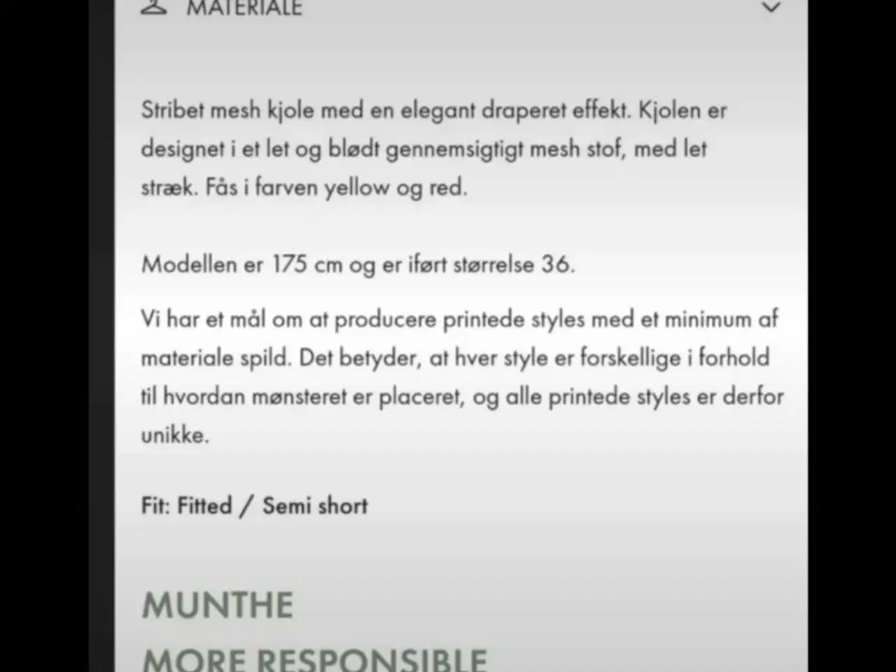 Billede 8 - Munthe Madagaskar kjole, red