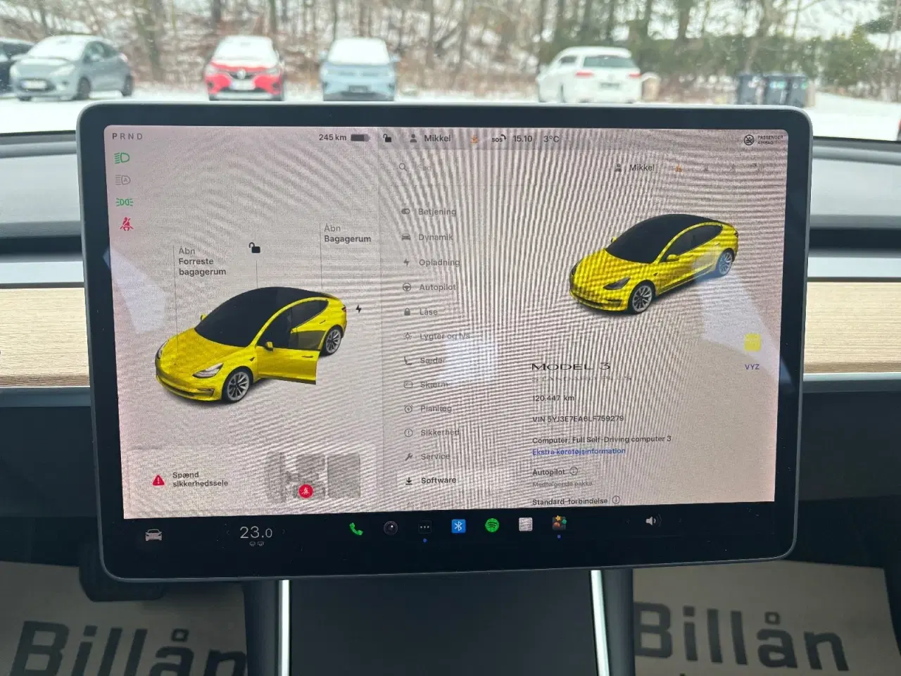 Billede 10 - Tesla Model 3  Standard Range+ RWD