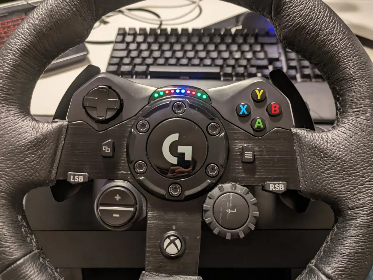 Billede 3 - Logitech G923 xbox gaming rat (steering wheel)