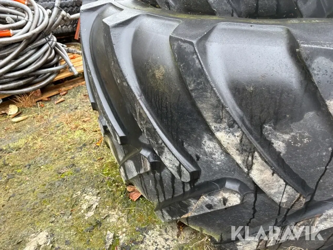 Billede 12 - Traktordæk til John Deere Michelin - fuldt sæt til for og bag