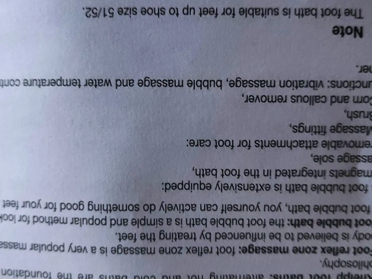 Billede 4 - Luksus fodbad Breurer FB 50