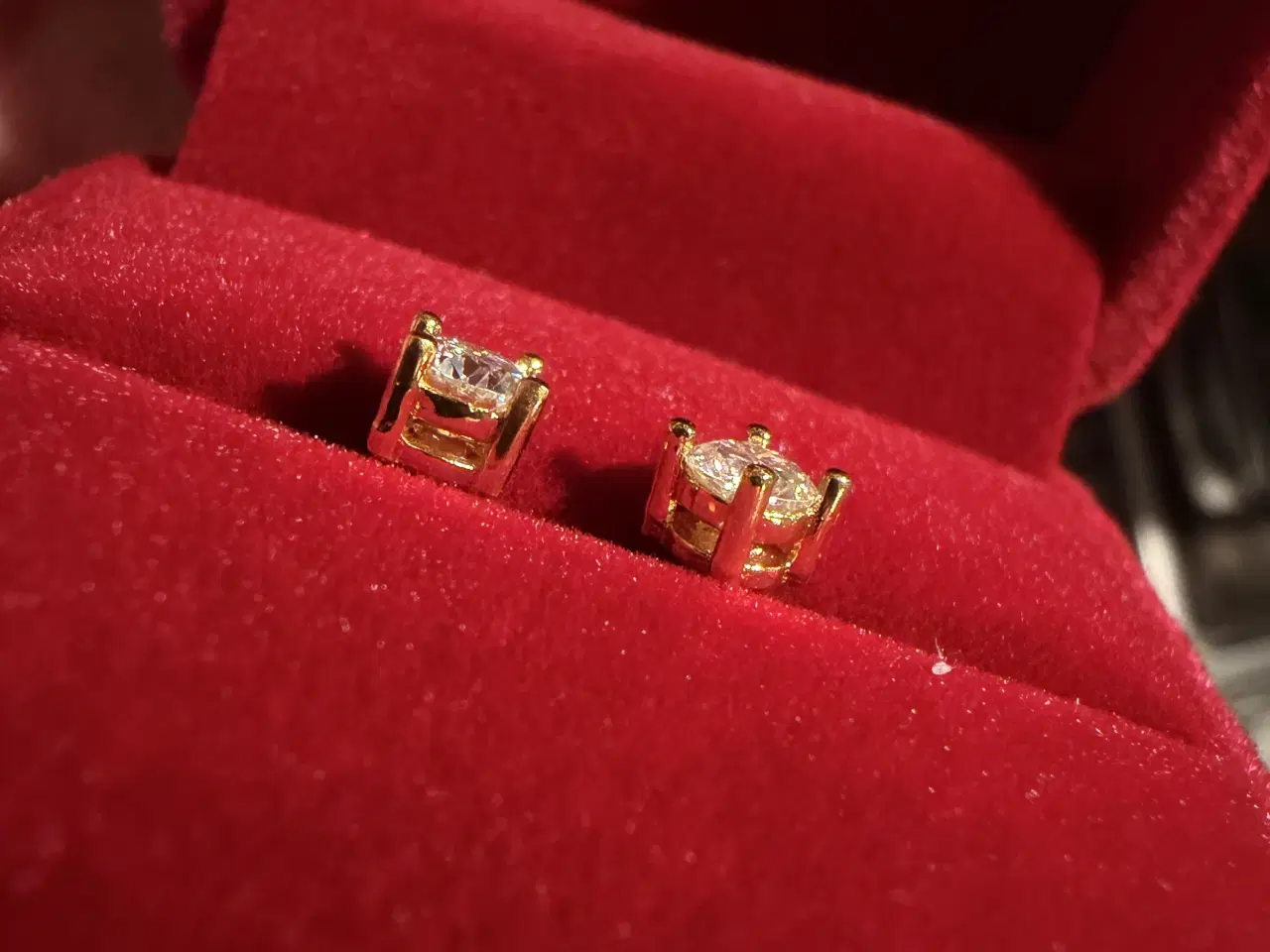 Billede 4 - 0,3 Carat moisssnite Diamant ørestikkere 