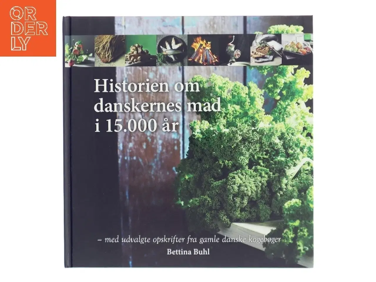 Billede 1 - Historien om danskernes mad i 15.000 år : med udvalgte opskrifter fra gamle danske kogebøger af Bettina Buhl (Bog)
