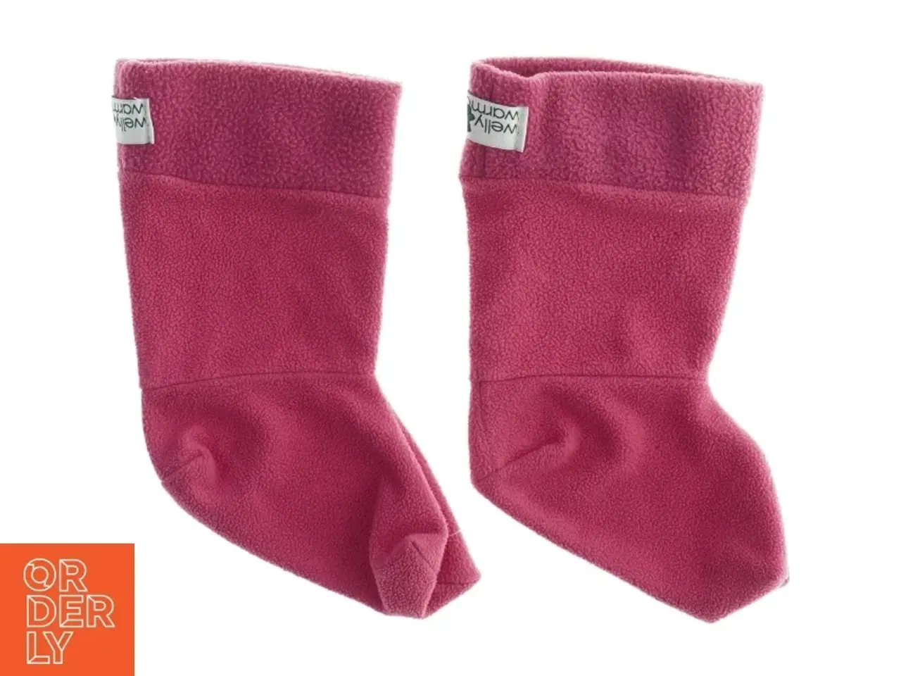 Billede 1 - Børnesokker i fleece fra Welly Warmers (str. S. fodlænde. 14 cm)