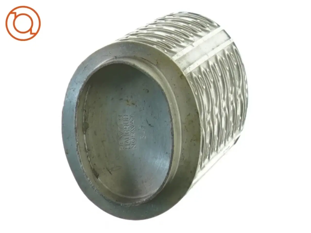 Billede 2 - Tin Vase fra Haugrun Norway (str. 17 x 8 x 6 cm)