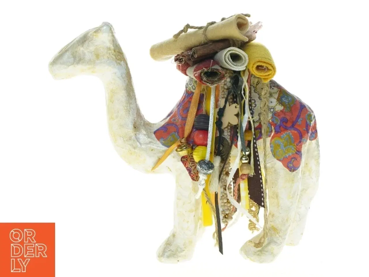 Billede 1 - Dekorativ kamel figur (str. 25 x 9 cm)