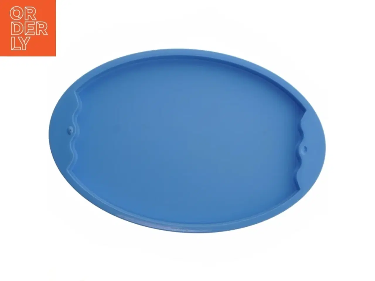 Billede 1 - Blåt serveringsfad fra tupperware(str. 45 cm)